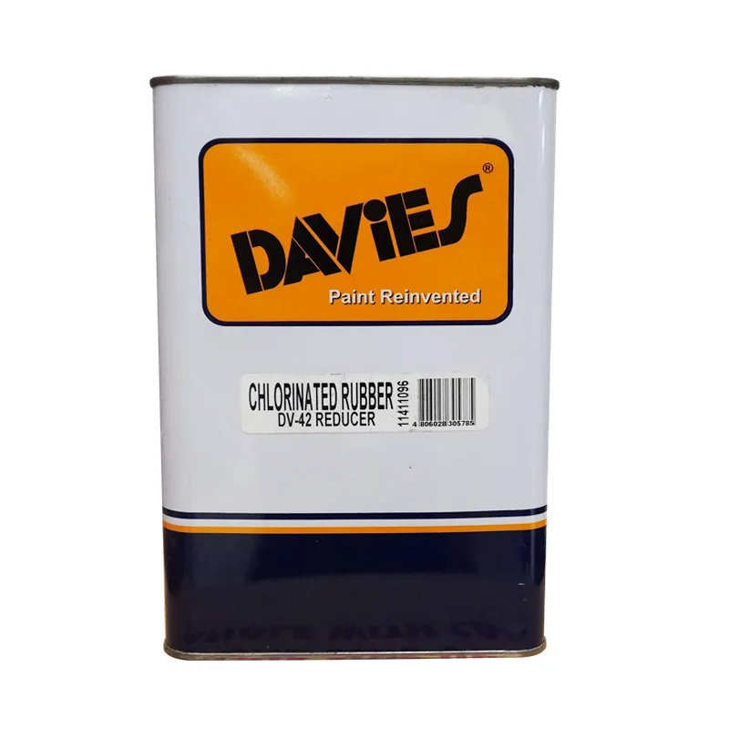 DAVIES PAINT DV-42-4 CLEAR CRB 4L CHLORINATED RUBBER REDUCER